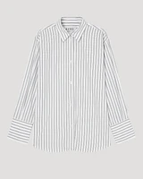 Oversized Striped Shirt