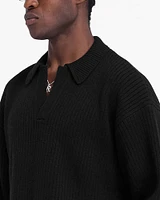 Textured Knit Polo