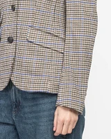 Slade Plaid Blazer