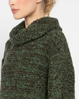 Twist Turtleneck Sweater