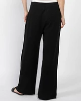 Straight Knit Wide Pants