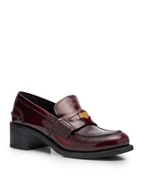 Heeled Penny Loafers