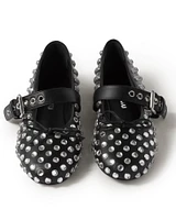 Studded Ballet Flats