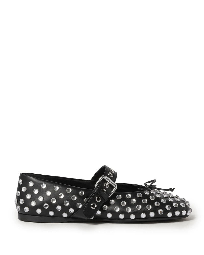 Studded Ballet Flats