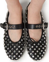 Studded Ballet Flats