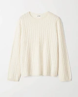 Oversized Cable Knit Sweater