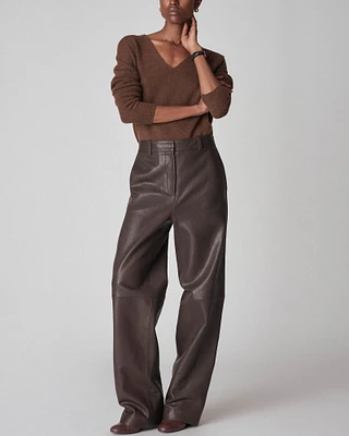 Leather Cigar Pants