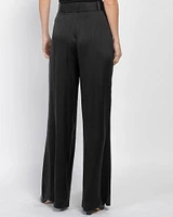 Silk Tuck Trousers