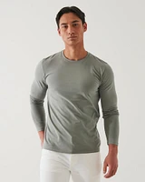 Long Sleeve Stretch Crew Tee