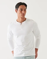 Long Sleeve Henley Shirt