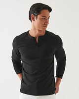 Long Sleeve Henley Shirt