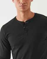 Long Sleeve Henley Shirt