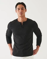 Long Sleeve Henley Shirt