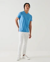 V-Neck Stretch Tee