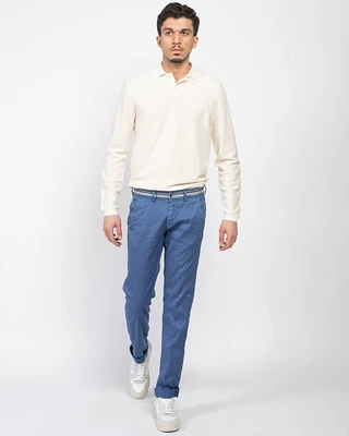 Ribbon Waist Chinos