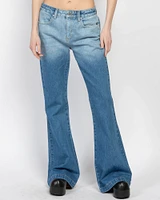 Faded Bootcut Jeans