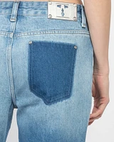 Faded Bootcut Jeans