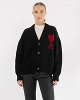 Red Ami De Coeur Cardigan