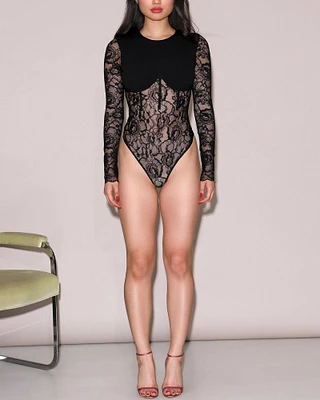 Boned Bodysuit