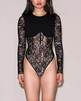 Boned Bodysuit