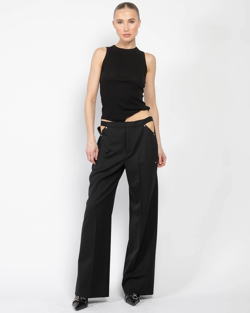 Pierced Stud Trousers