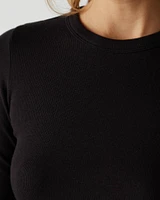 Modal Rib Long Sleeve