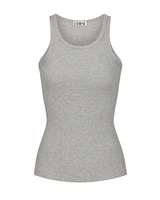 High Neck Fitted Tank Top