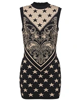 Paisley Stars Knit Dress