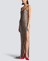 Glitter Python Dress