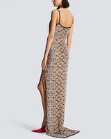 Glitter Python Dress