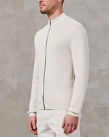 Zip-Up Collar Jacket