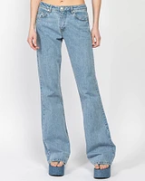 Wide Leg Denim Jeans