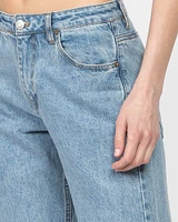 Wide Leg Denim Jeans