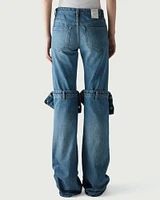 Open Knee Jeans