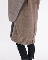 Belted Knit Coat