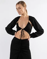 Float Sleeve Top