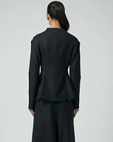 High Neck Gusset Jacket