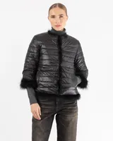 Reversible Down Feather Jacket