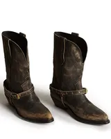 Belt Leather Boots