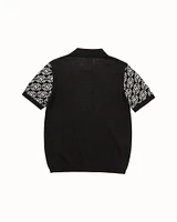 Knit 'H' Pattern Polo