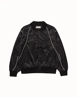 Satin Bomber Jacket