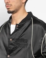 Satin Bomber Jacket