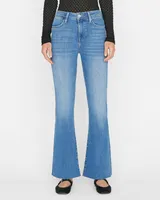 Le Easy Flare Fray Jeans
