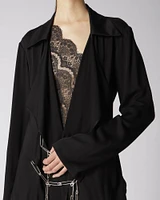 Drape Jacket With Pins