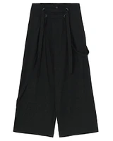 Strap Wide Pants