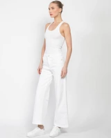 Le Slim Palazzo Jeans