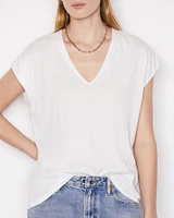 Le Mid Rise V-Neck T-Shirt