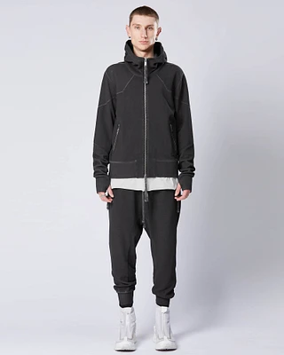 Zip-Up Hooded Jacket