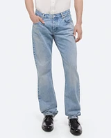 Low-Rise Straight Denim