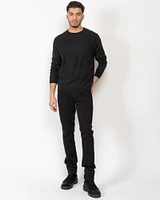 Merino Raglan Rib Crewneck